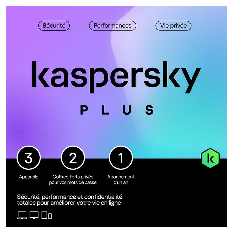 KASPERSKY PLUS INTERNET SECURITY 3 POSTE